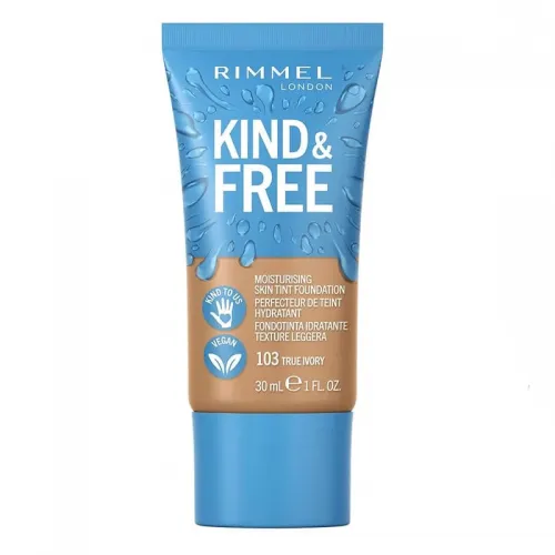Rimmel London Kind & Free Skin Tint Foundation 103 True Ivory - 30 Ml