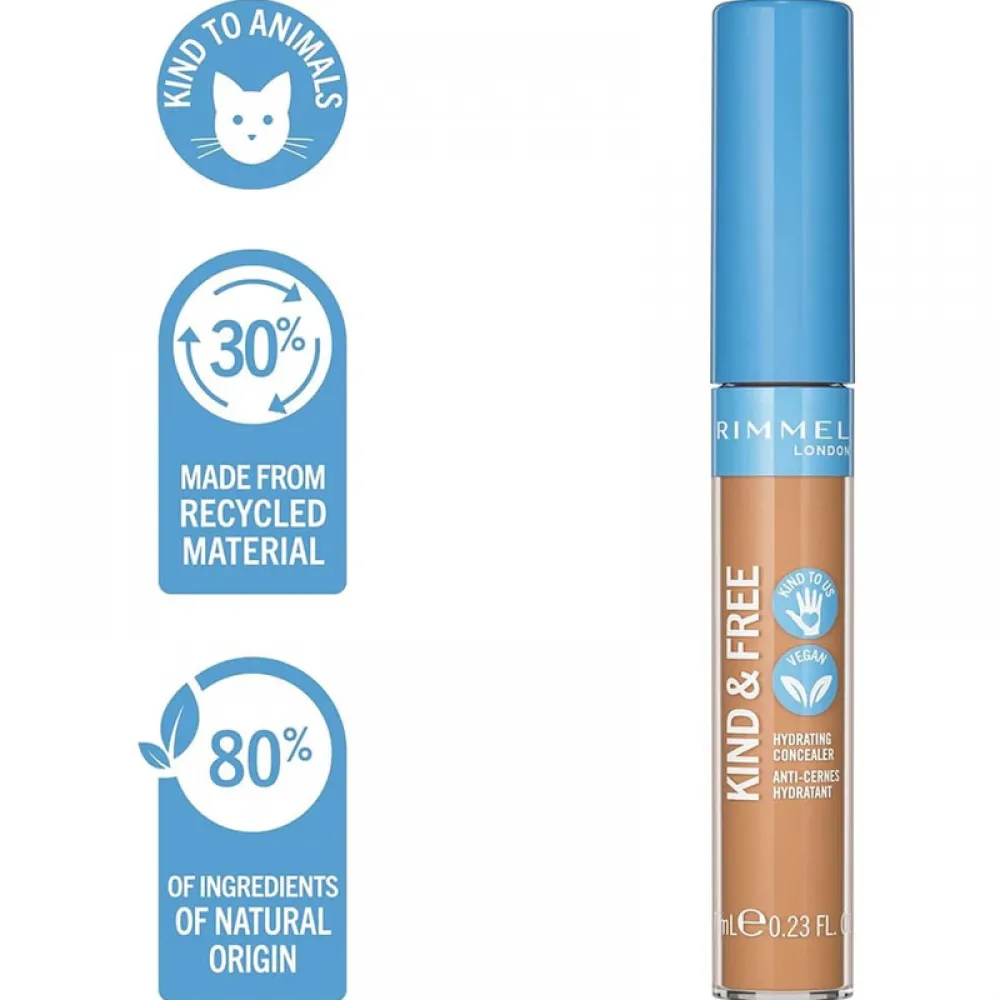 Rimmel London Kind & Free Hydrating Concealer 030 Medium - 7 Ml