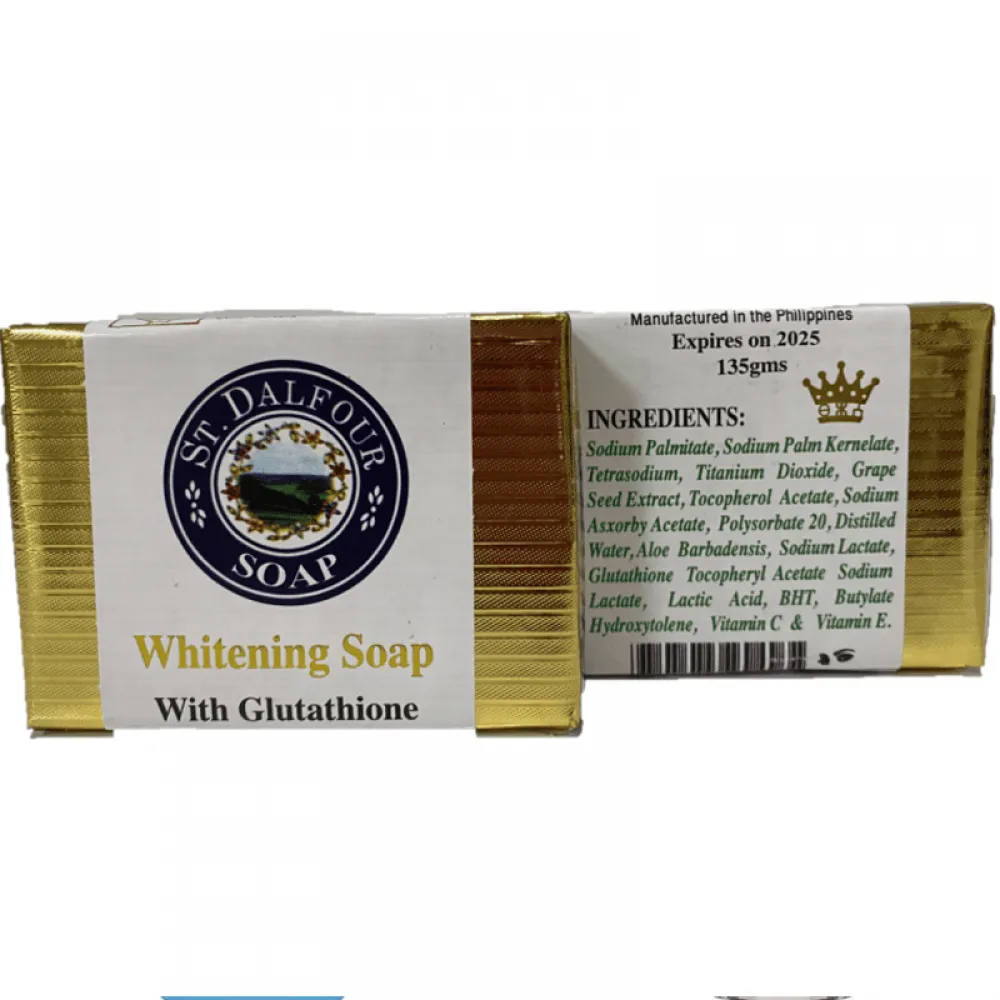 Dalfour France Whitening Soap With Glutathione 135g