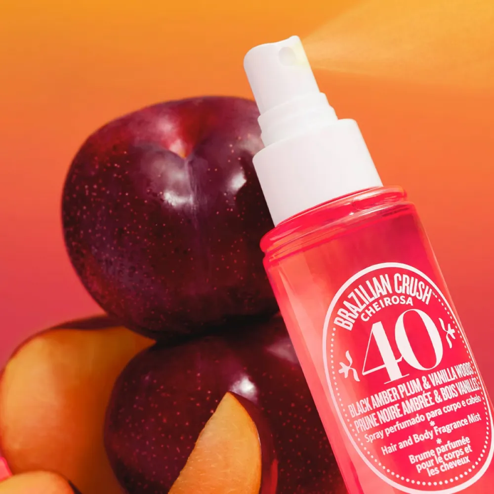 Brazilian Crush Shirosa 40 Sol De Janeiro Perfumed Body and Hair Spray, 90 ml