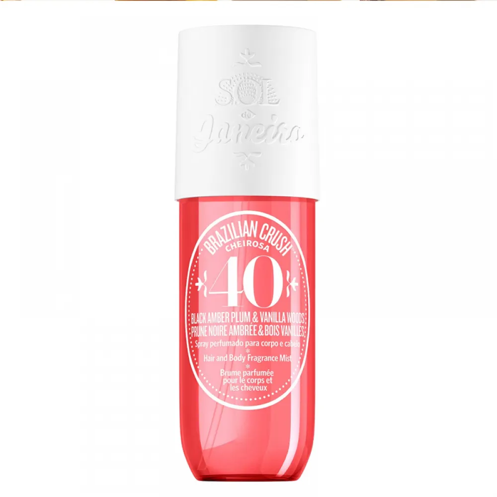 Brazilian Crush Shirosa 40 Sol De Janeiro Perfumed Body and Hair Spray, 90 ml