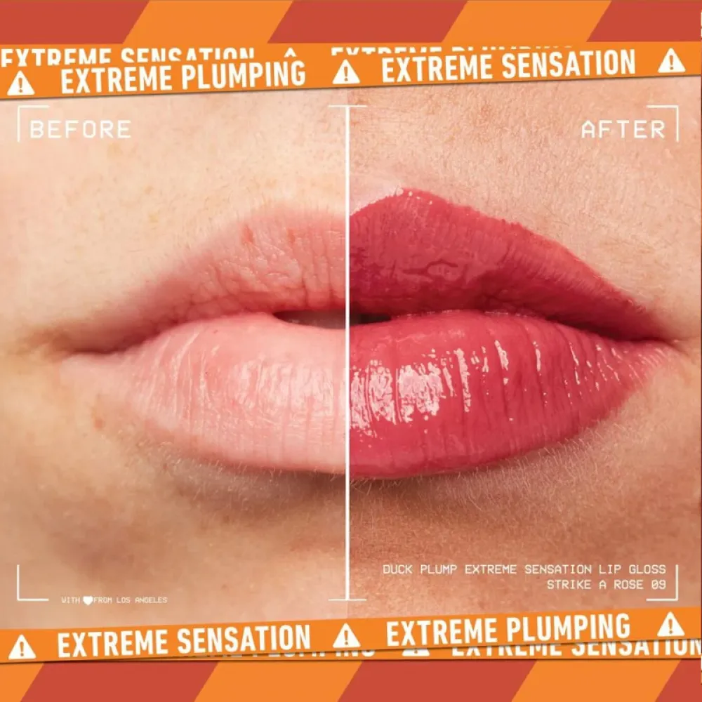 nyx - DUCK PLUMP HIGH PIGMENT PLUMPING LIP GLOSS, 09 Strick Rose 7 ml