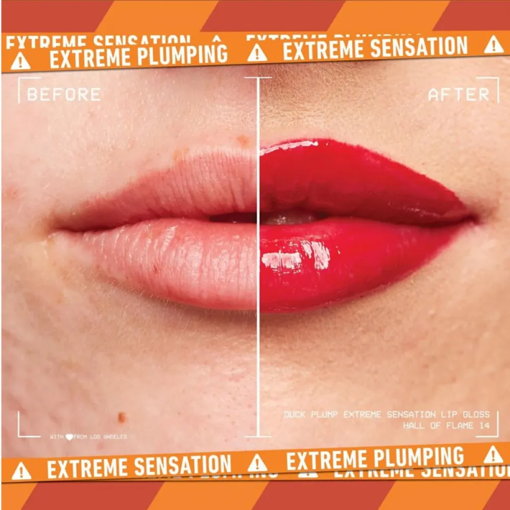 nyx - DUCK PLUMP HIGH PIGMENT PLUMPING LIP GLOSS, 14 Hall of Flame 7 ml
