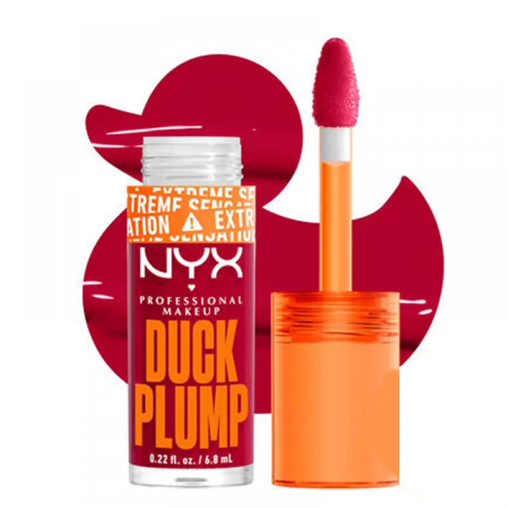 nyx - DUCK PLUMP HIGH PIGMENT PLUMPING LIP GLOSS, 14 Hall of Flame 7 ml