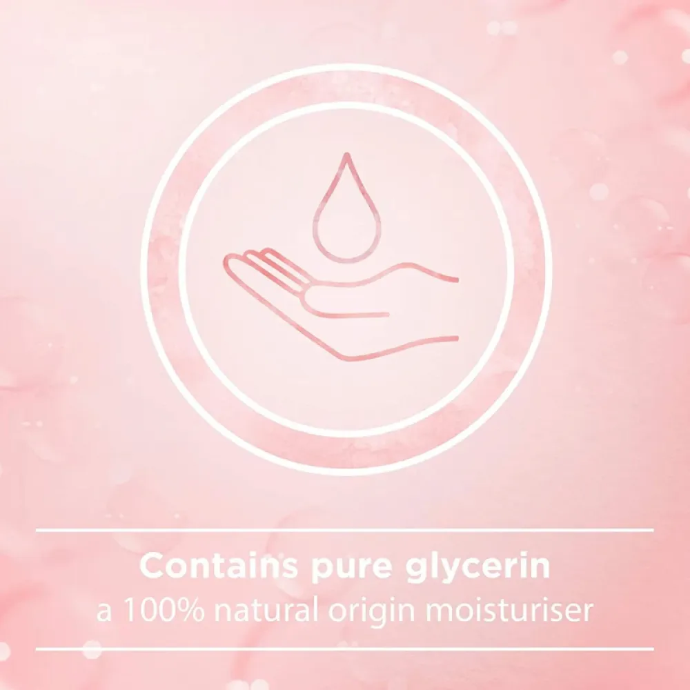 Johnson's Anti-Bacterial Body Wash with Almond Blossom - 400 ml