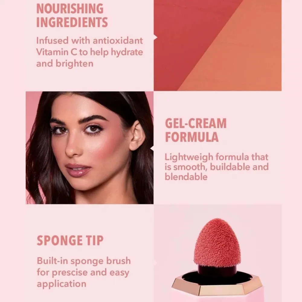 SHEGLAM Color Bloom Liquid Blush Matte Finish Birthday Suit