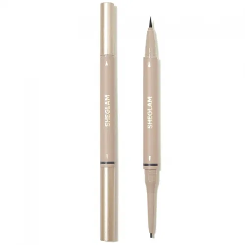 SHEGLAM Brows On Demand 2-in-1 Brow Pencil Taupe