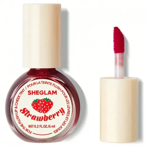 SHEGLAM For The Flush Lip & Cheek Tint Tint color:  It's Chili