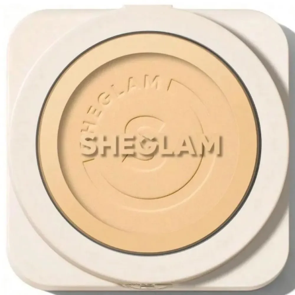 SHEGLAM - SKIN-FOCUS HIGH COVERAGE POWDER FOUNDATION -BUTTERCREAM