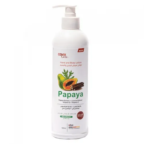 Covix Care Whitening Hand and Body Lotion With Papaya Extract - 500ml