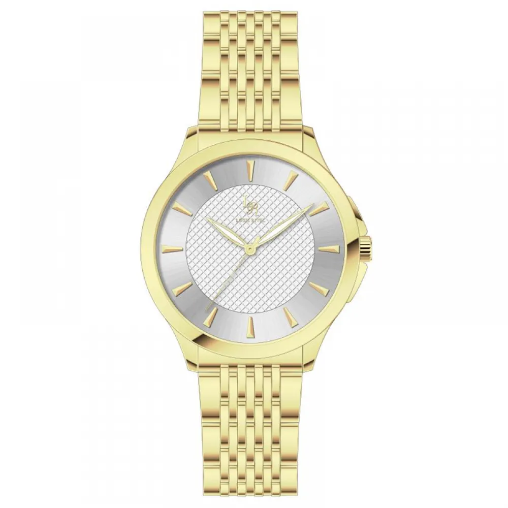 Louis Rival Men's Watch 21024 , Gold with White Dial