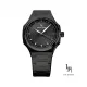 Louis Rival men's watch 1028, completely black