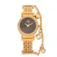 Louis Rivel Women's Watch L5256, Gold with Black Dial