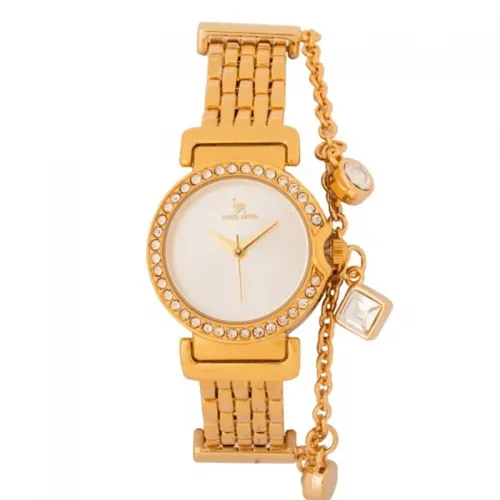 Louis Rivel women's watch L5256, gold with a white dial