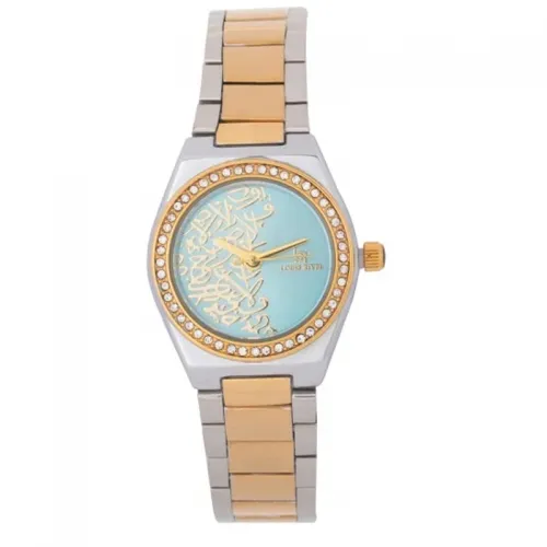   ساعة نسائي لويس ريفال L5153 لونين ذهبي ميناء سماوي 