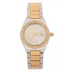 Louis Rivel women's watch L5153, two-tone gold with a white dial.