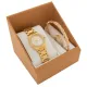 Louis Rivel Women's Set 5153, Gold with White Dial