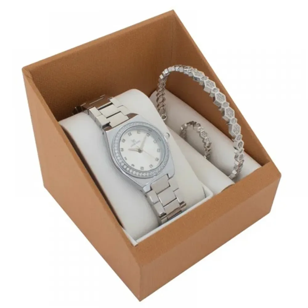 Complete Silver Louis Rivel Women's Set 5410