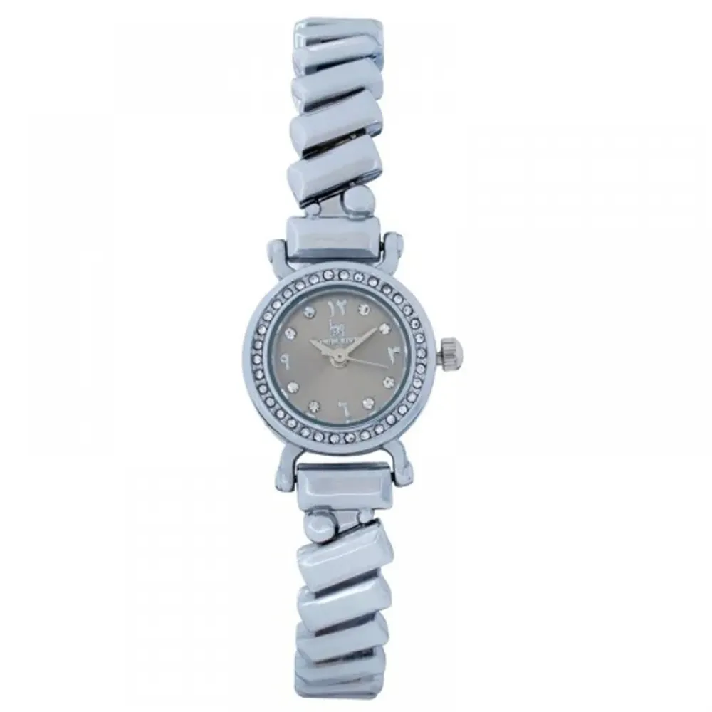 Louis Rivel Women's Watch L5338, Silver with Blue Dial