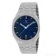 Louis Rivet Men's Watch 1040: Silver, Blue Dial, 40mm