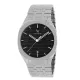 Louis Rivall Men's Watch 1040 Silver with Black Dial
