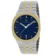 Louis Revial 1040 men's watch, two-tone gold, blue dial