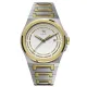 Louis Revial men's watch 1215, two-tone gold, white dial