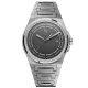 Louis Revial men's watch 1215, silver strap, gray dial