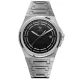Louis Revial men's watch 1215, silver strap, black dial