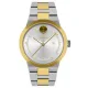 Louis Revial men's watch 2437, two-tone gold, white dial