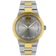 Louis Revial men's watch 2437, two-tone gold, gray dial