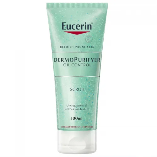 مقشر يوسيرين ديرمو بيور بحمض اللاكتيك للبشرة الدهنية 100 مل