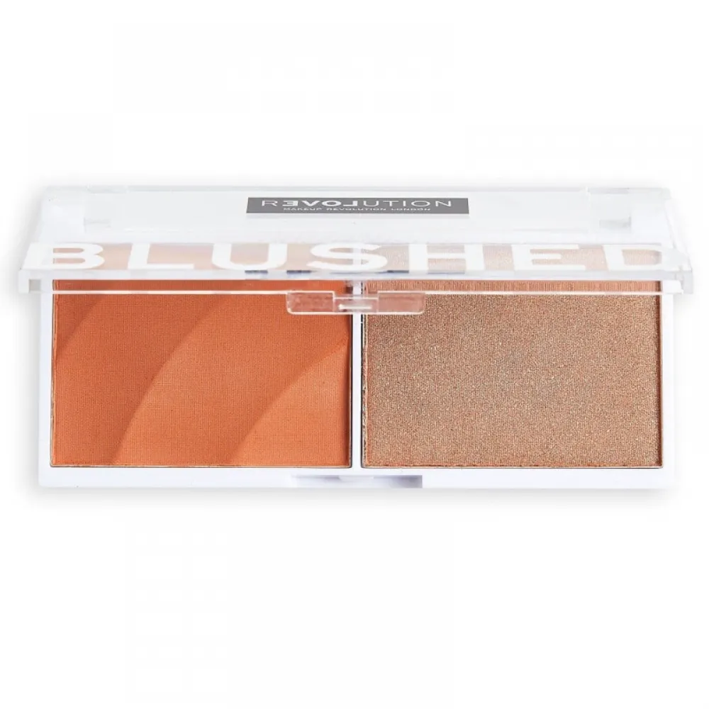 Revolution - Color Play Blush Queen Blush and Highlighter, 2.9 grams