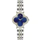 Louis Revial 9809 Two-Tone Gold Women's Watch with Blue Dial