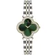 Louis Revial 9809 Two-Tone Gold Women's Watch with Green Dial