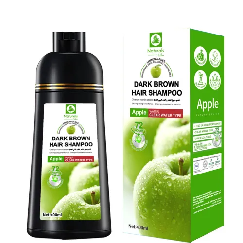 Dark brown hair shampoo 400 ml