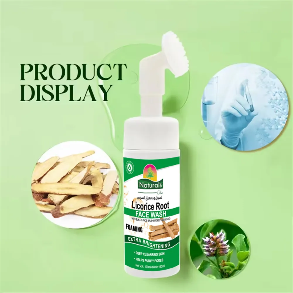 Naturals Licorice Root Face Wash Foaming 160 ml