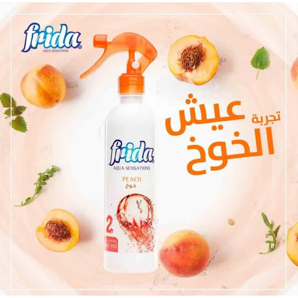 Frida Aqua Air Freshener - Peach, 460 ml