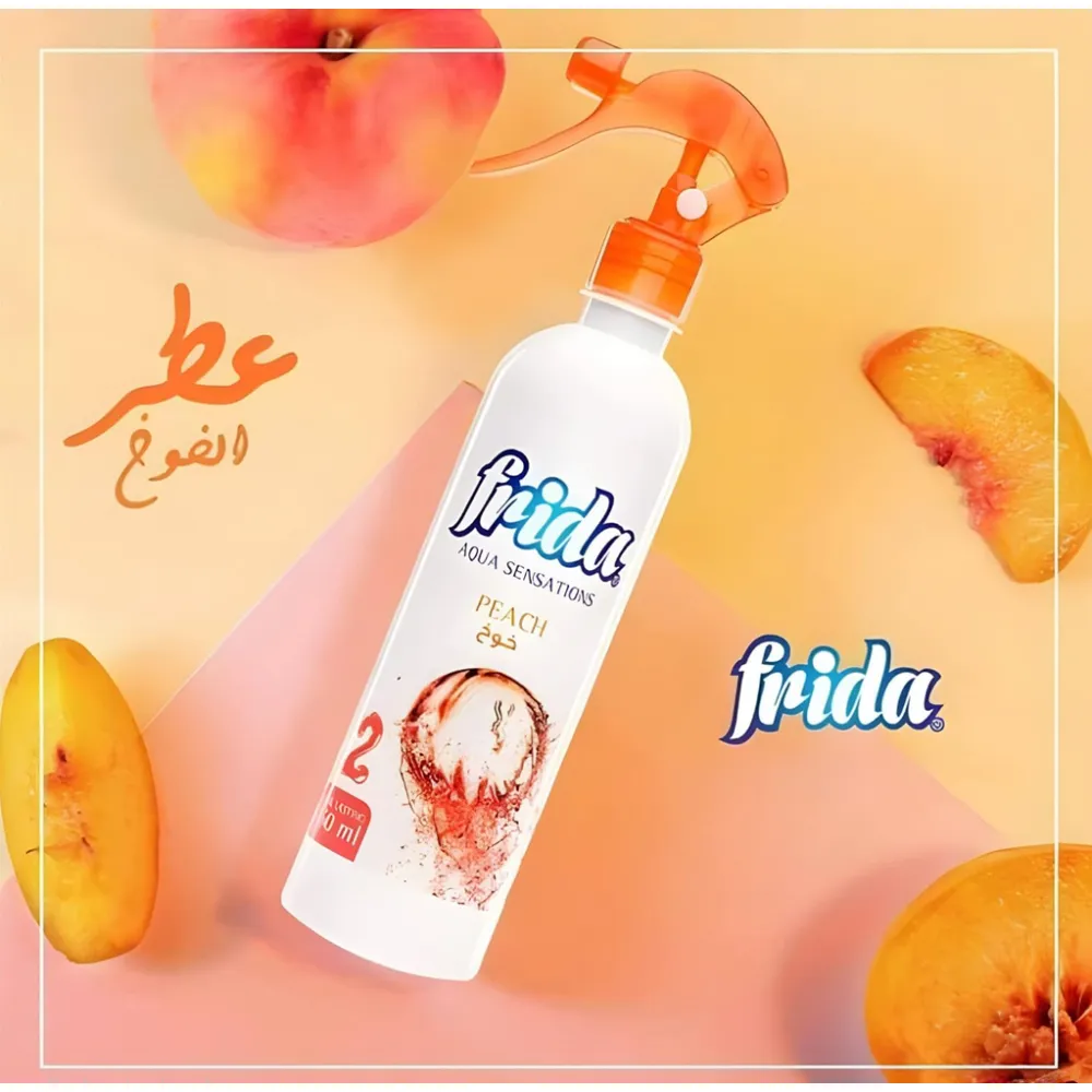 Frida Aqua Air Freshener - Peach, 460 ml
