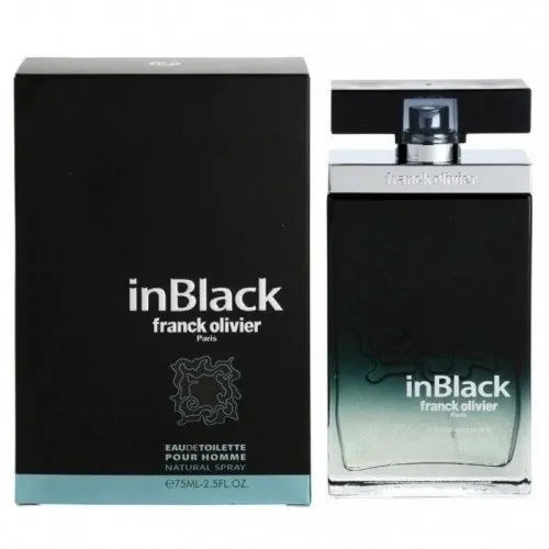 Franck Olivier In Black Eau de Toilette 75ml