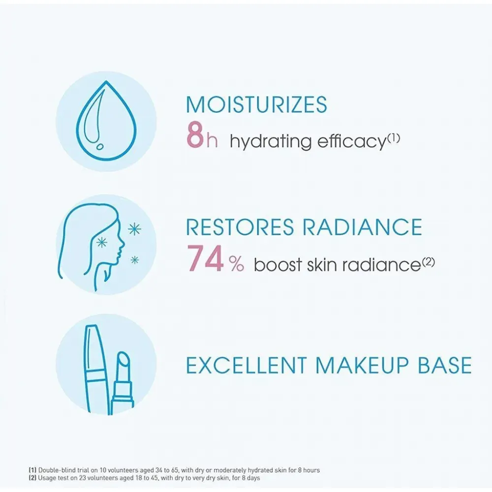 Bioderma Hydrabio Moisturizing Cream for Dry and Sensitive Skin - 50ml