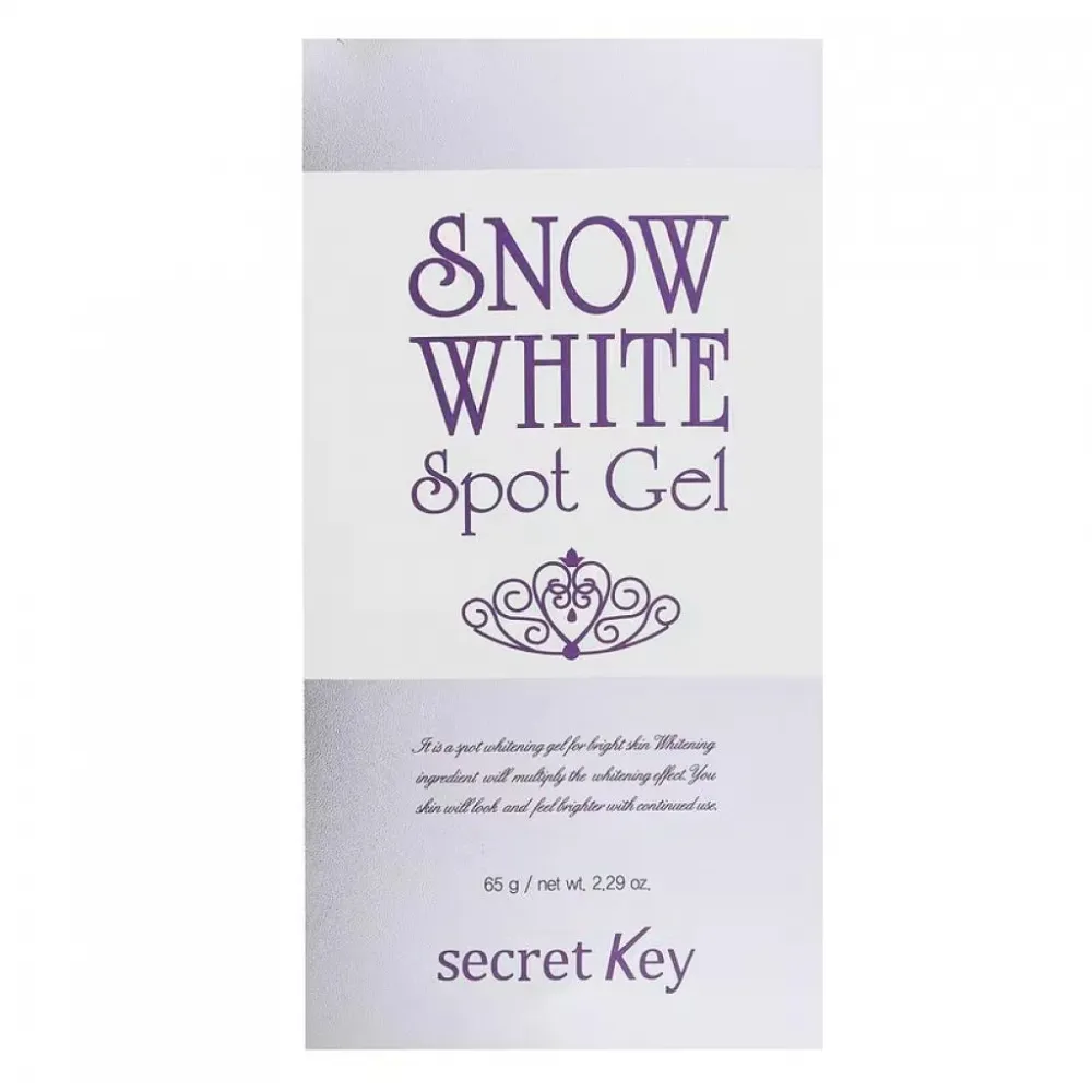 Secret Key Snow White Gel for Spot Treatment, 65 ml