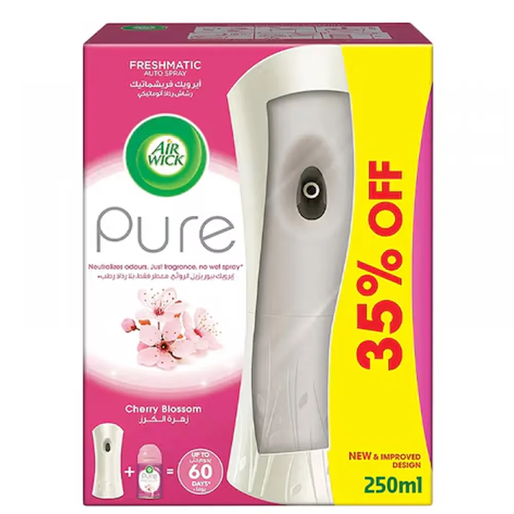 Air wick freshmatic cherry blossom 35% off 250 ml