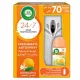 Air wick Air Freshener Freshmatic Auto Spray Sparkling Citrus Gadget and Refill, Eliminates Bad Odour like Cat Litter Smell, 250 ml
