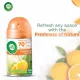 Air wick Air Freshener Freshmatic Auto Spray Sparkling Citrus Gadget and Refill, Eliminates Bad Odour like Cat Litter Smell, 250 ml