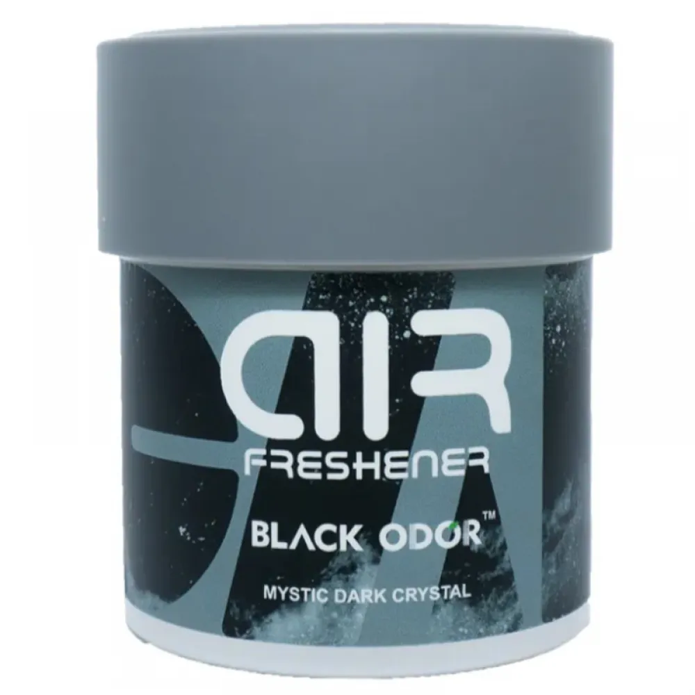 Whispering Wish Black Odor Car Air Freshener - Long-Lasting Scent for Car and Home Mystic Dark Crystal , 80g