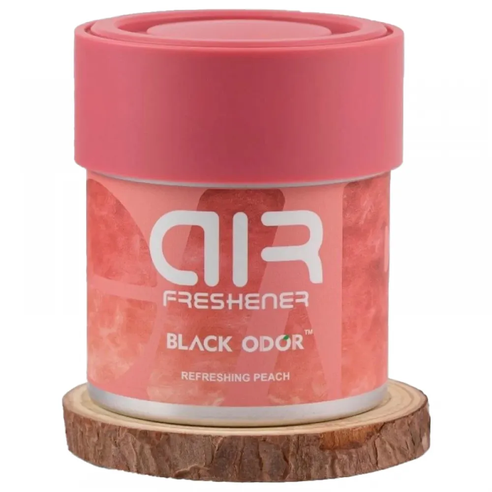 Whispering Wish Black Odor Car Air Freshener - Long-Lasting Scent for Car and Home, 80g