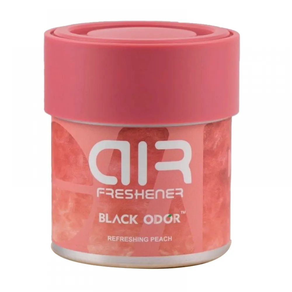 Whispering Wish Black Odor Car Air Freshener - Long-Lasting Scent for Car and Home, 80g