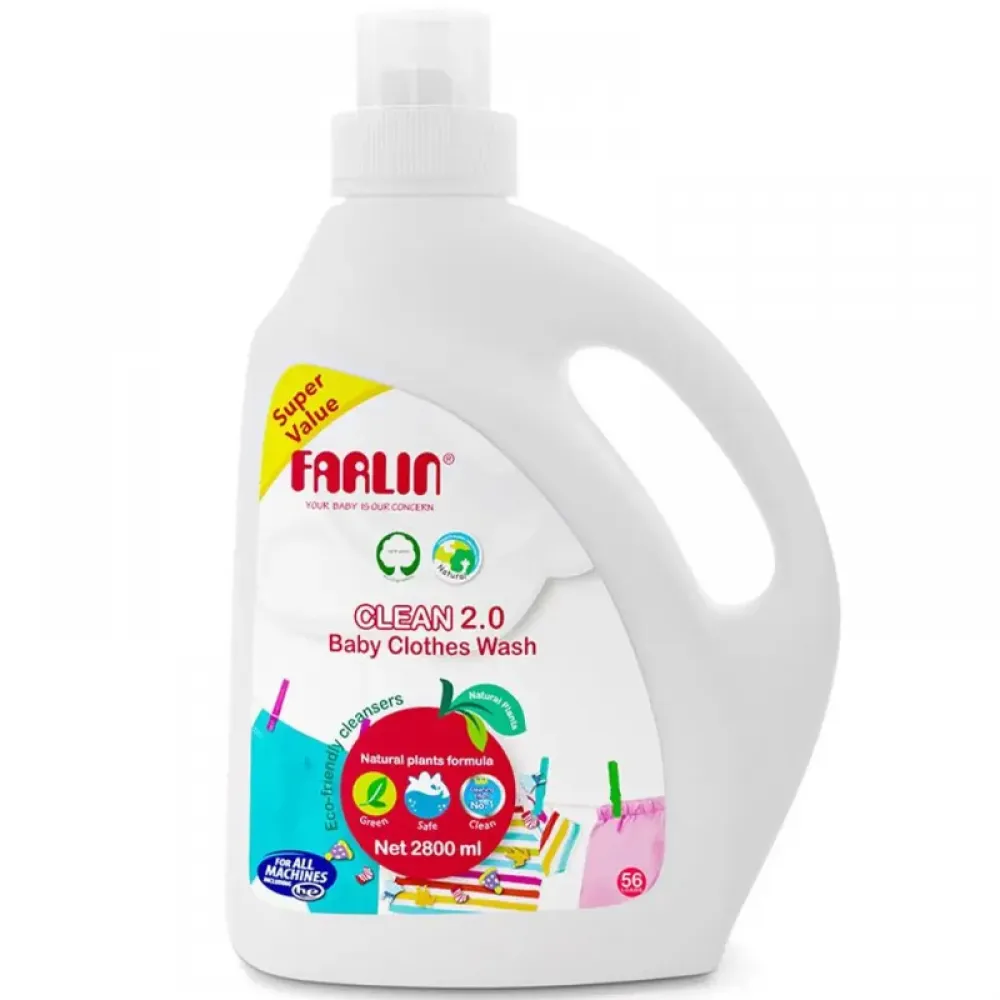 Farlin Baby Clothing Detergent Pack 2800ml