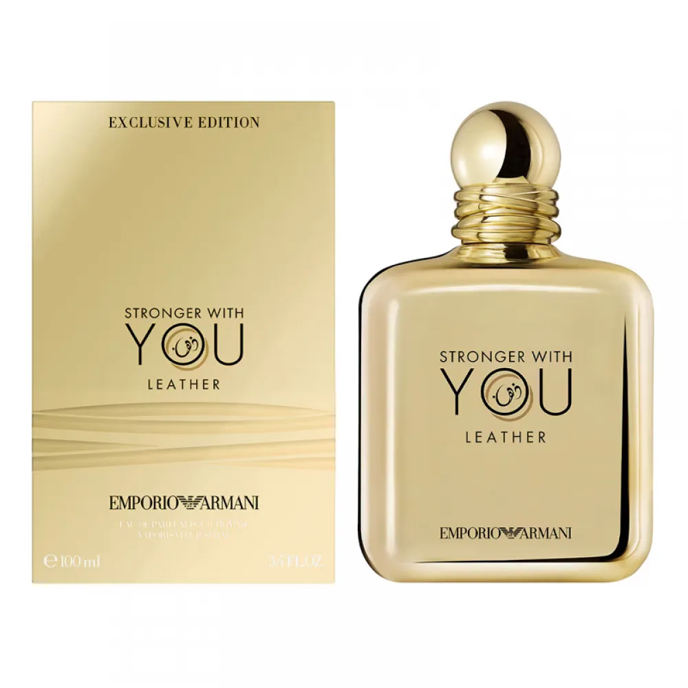 عطر ارماني سترونجر ويذ يو ليذر او دو بارفيوم 100مل